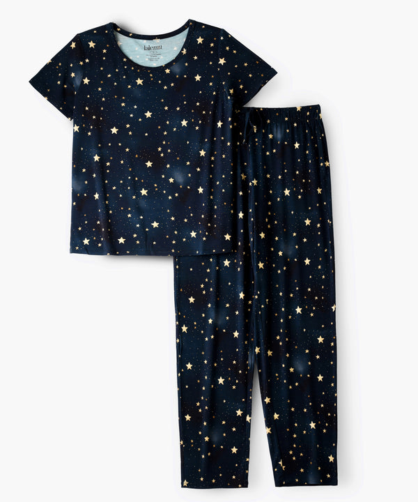 Women's Stars T-Shirt & Pajama Set