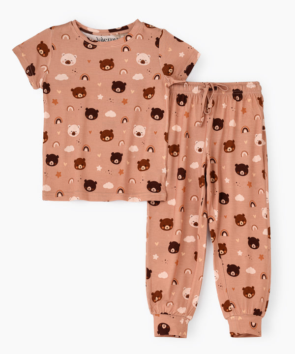 Kids' Bear Jogger Pajama Set